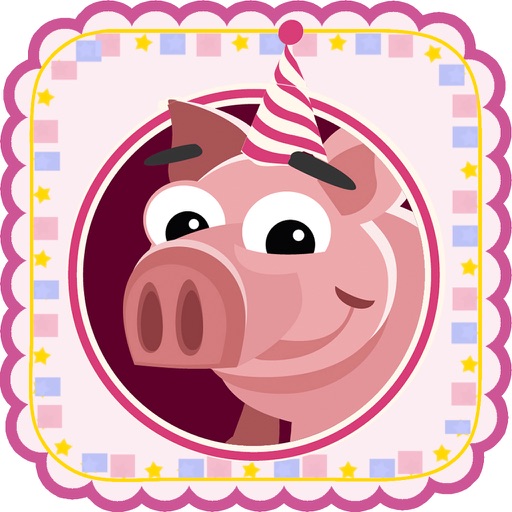 Cartoon Puzzle: Pigs Pepp Version Icon