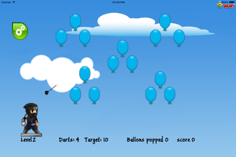 Angry Ninja Balloons screenshot 4