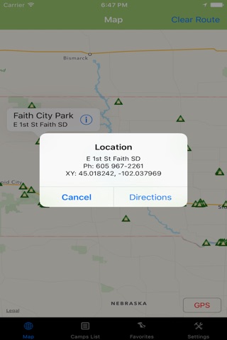 South Dakota – Camping & RV's screenshot 4