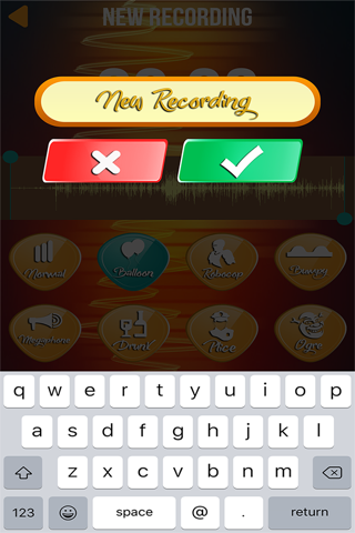 Voice Changer Audio Recorder – Speak Record  & Modify Yourself With Sound Effects & Filters screenshot 4
