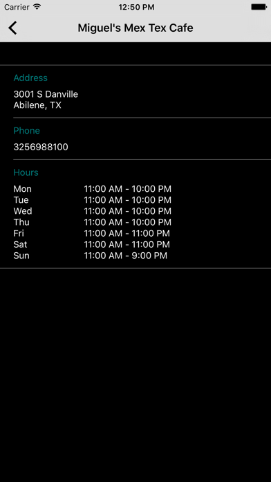 How to cancel & delete Miguels Mex Tex from iphone & ipad 3