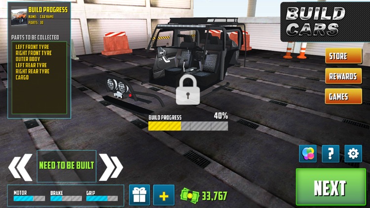 Offroad 4x4 Driving Simulator 3D, Multi level offroad car building and climbing mountains experience screenshot-1