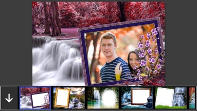Screenshot #1 pour Waterfall Photo Frames - Elegant Photo frame for your lovely moments
