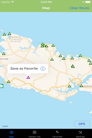 Prince Edward Island – Camps screenshot 3