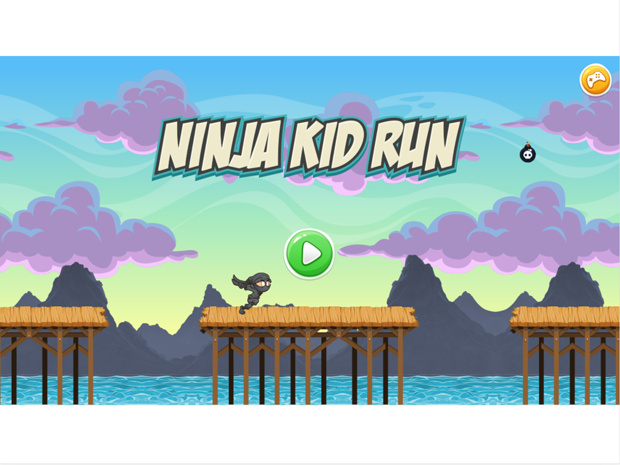 Ninja Kid Run and Jump - Top Running Fun Game