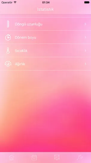 Woman App - Kadın Döngüsü Takvimi iPhone Ekran Görüntüsü 4