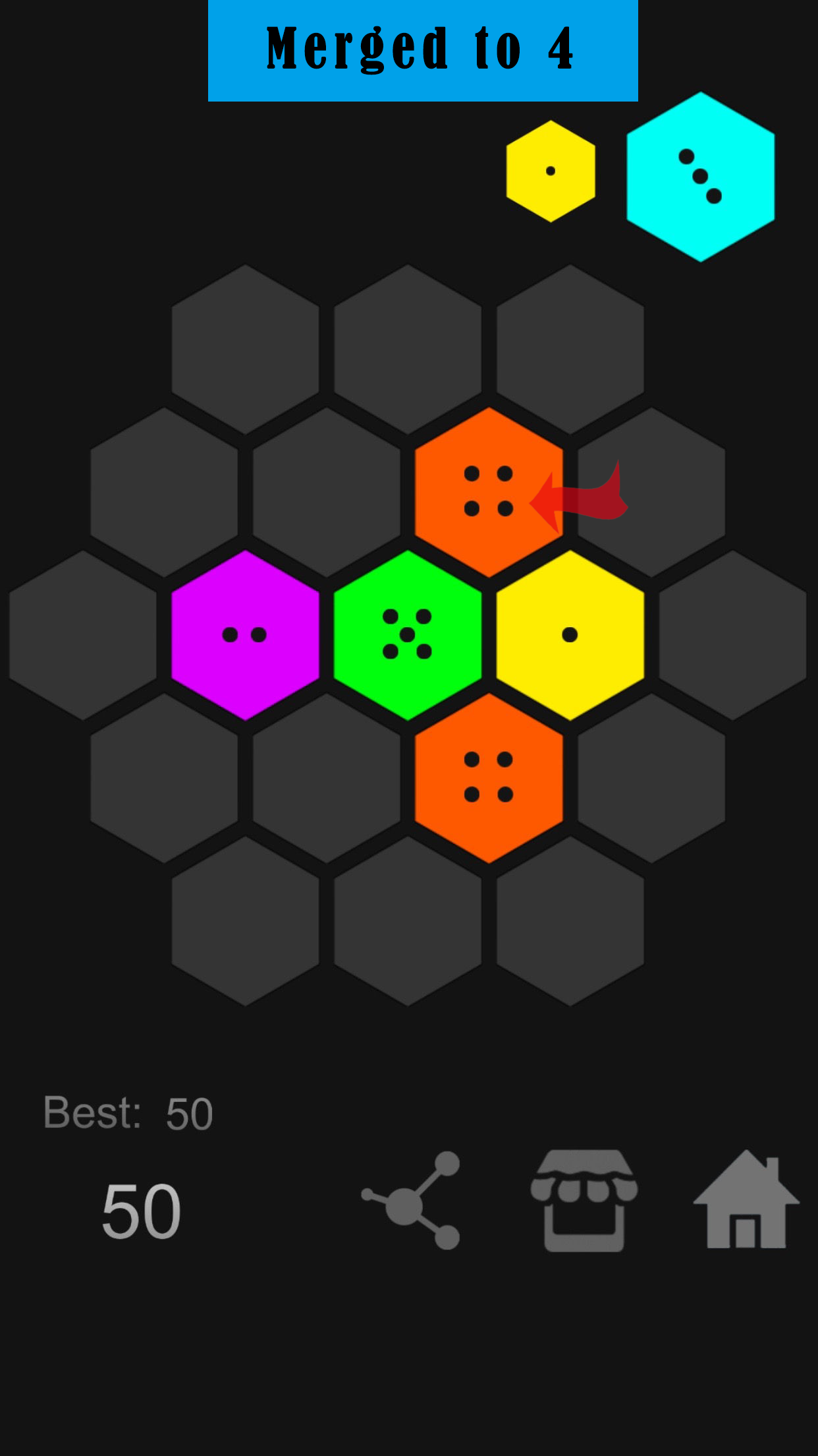 Beyond Merged - Hex Puzzle Game screenshot 3