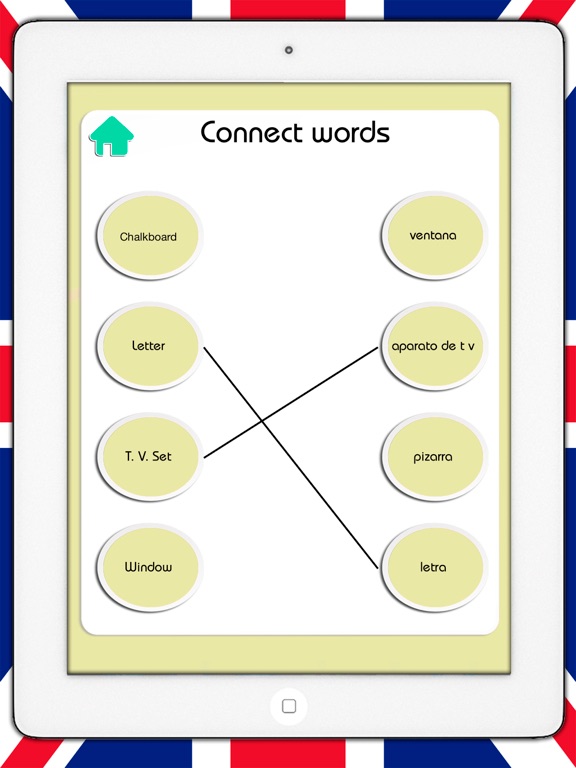 Learn English: Vocabulary - Practicing with games and vocabulary lists to learn words iPad screenshot