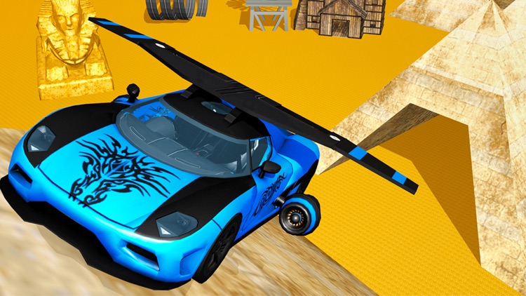 Flying Racing Rivals Sports Car Drifting