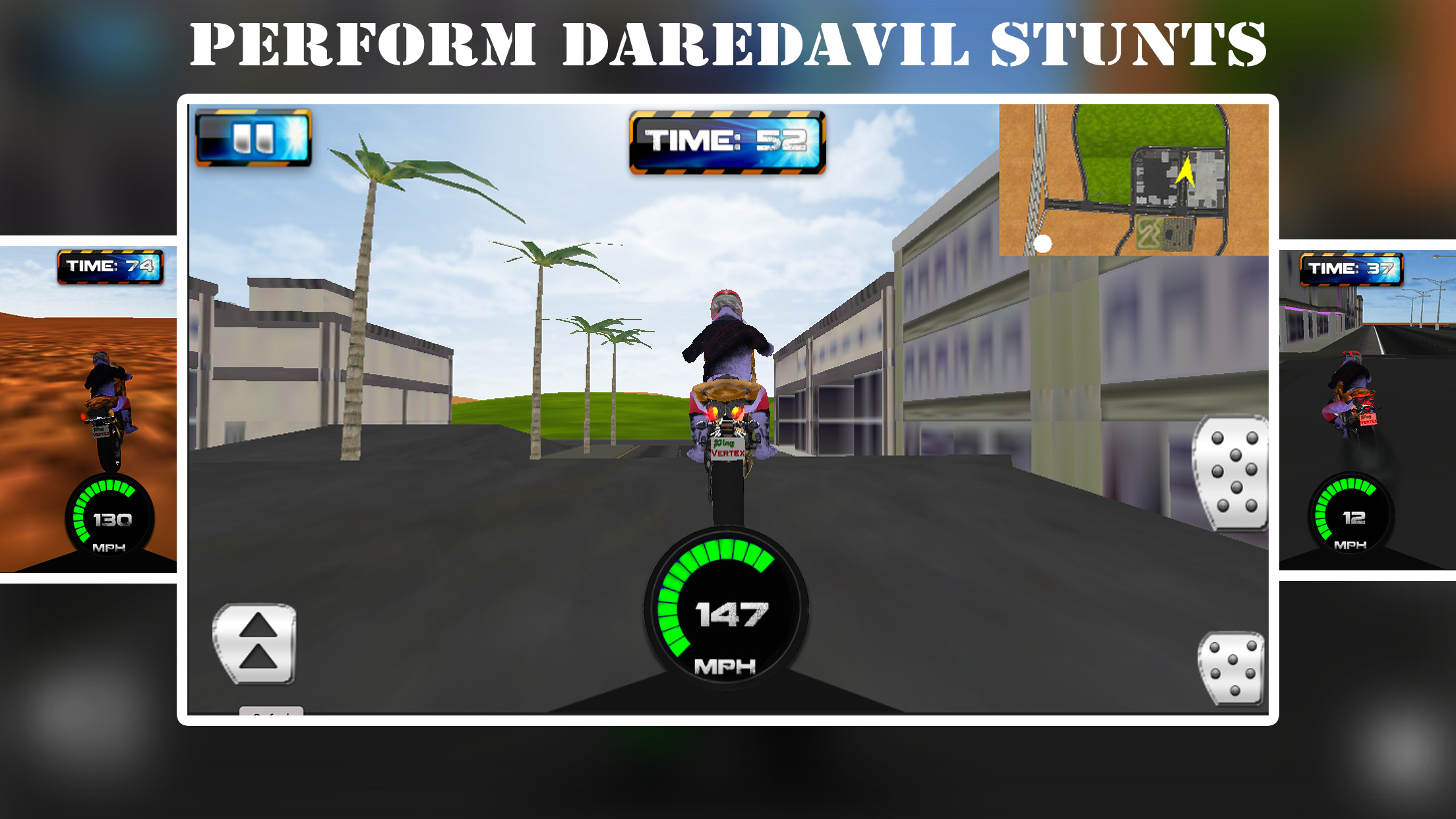 Crazy Motorbike Stunts screenshot 2
