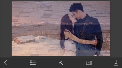 Screenshot #1 pour Snow Effect Photo Frame - Amazing Picture Frames & Photo Editor