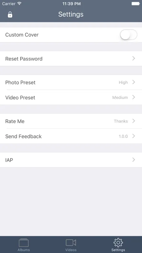 LockCam - Lock Secret Albums