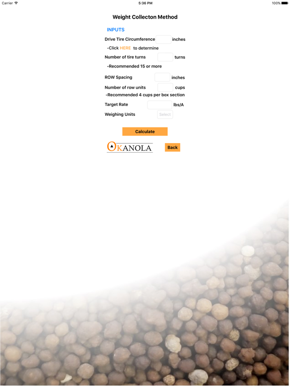 Screenshot #6 pour Grain Drill Calibration Calculator