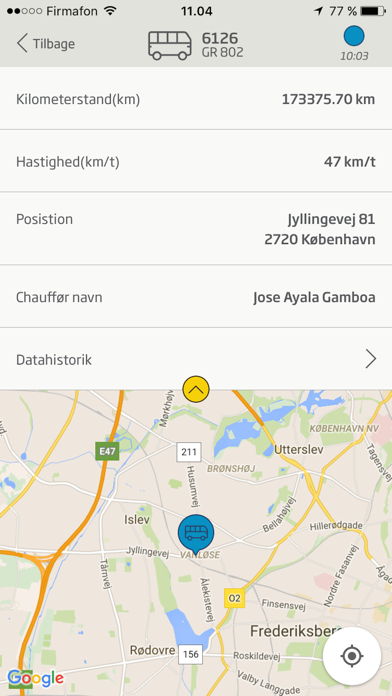 Screenshot #1 pour Traffilog - Sirius