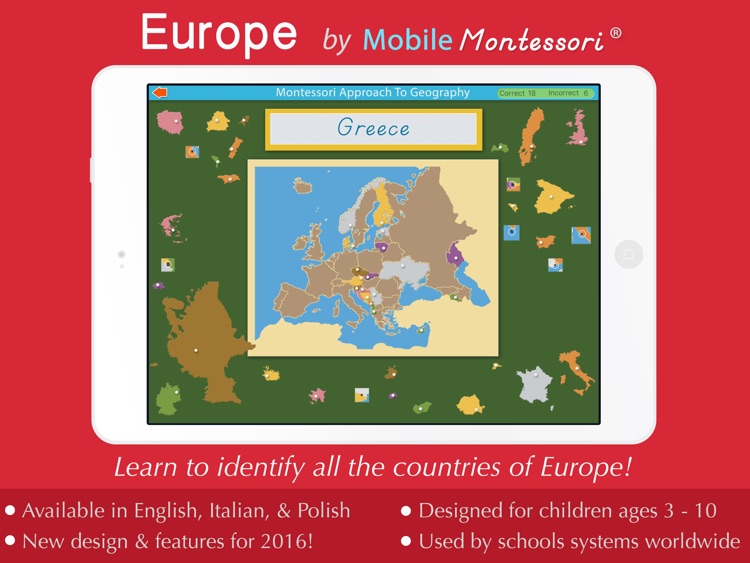 Europe - A Montessori Approach To Geography