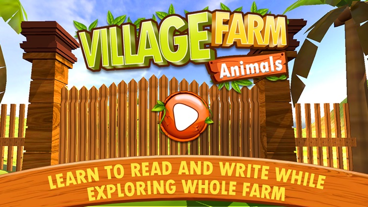 Village Farm Animals Kids Game : Chidren Loves Cat, Cow, Sheep, Horse & Chicken Games - Pro