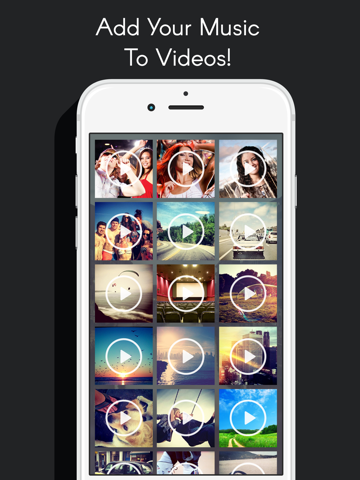 Add Videos to Music - Merge background audio, movie maker & video editor free