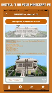 furniture for minecraft pe - furniture for pocket edition iphone resimleri 2