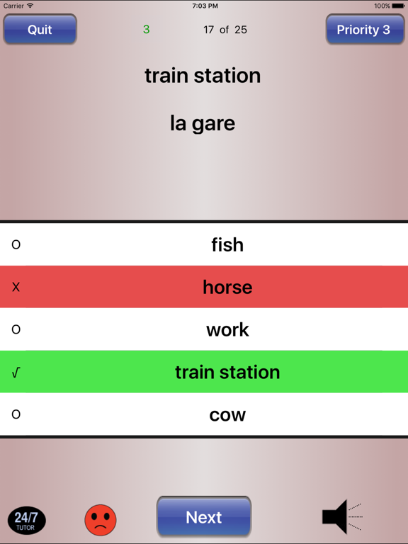 Screenshot #6 pour French  FREE  24/7 Language Learning