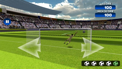 Screenshot #3 pour Super Football Kicks 3D