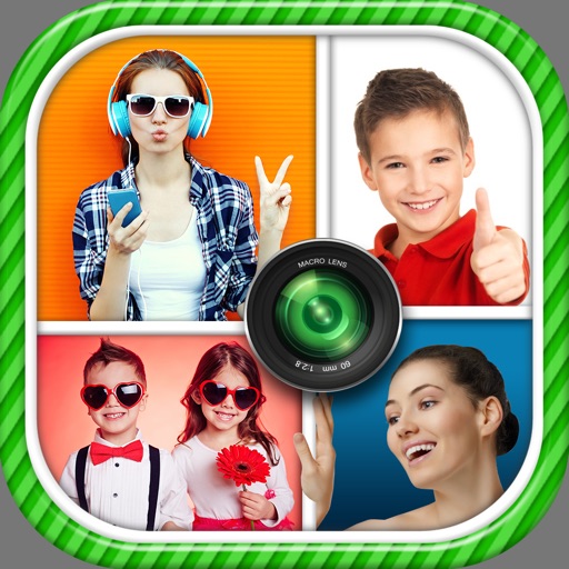 Foto Collage Maker - Mosaic Grid & Pic.ture Jointer With Layout.s & Multi-Frame.s icon