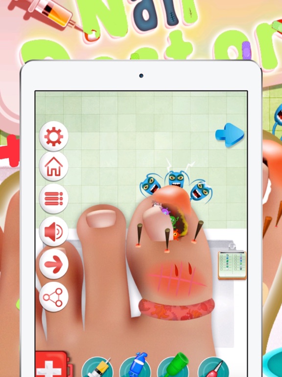 Screenshot #5 pour Jeux pour enfants: Nail Doctor jeu complet