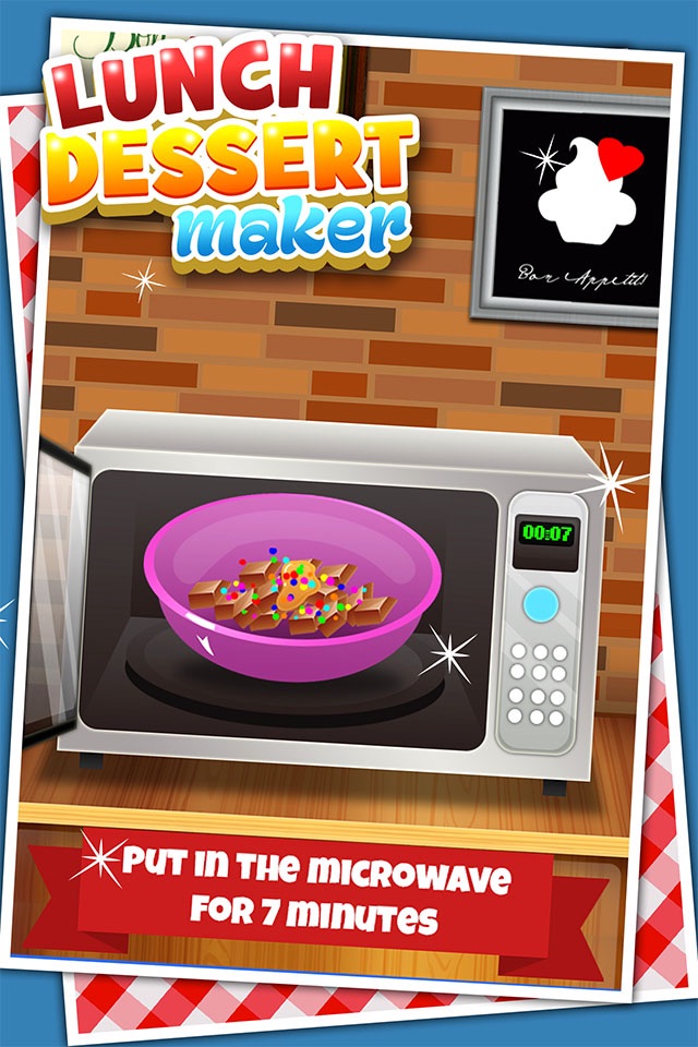 Lunch Dessert Food Maker Games for Kids Free screenshot 3