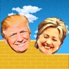 Hillary Trump Wall Jump Game