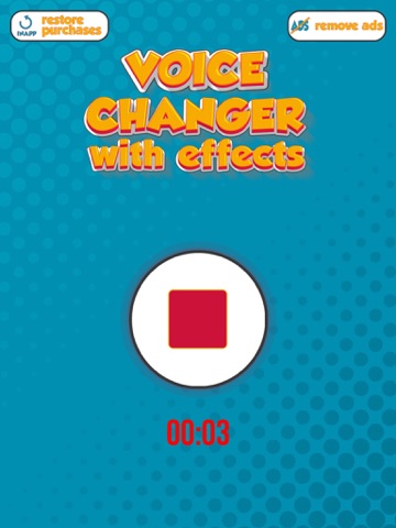 Voice Changer with Effects – Cool funny and Scary Sound Modifier with Ringtone Maker & Recorder iPad screenshot 5 - Entertainment app