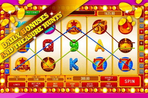 Red Christmas Slots: Join the internet casino wagering and earn magical gifts and presents screenshot 3