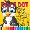 Dot to Dot Coloring Book: complete coloring pages by connect dot games free for toddlers and kids delete, cancel