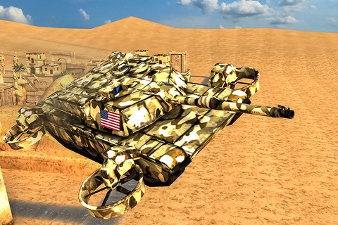 Free Flying armored combat Tank for future war screenshot 2