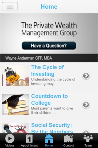 Private Wealth Management Group screenshot 2