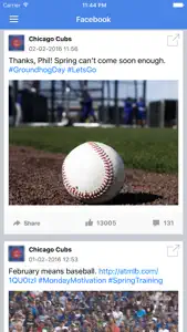 News Surge for Chicago Cubs Baseball Free Edition screenshot #2 for iPhone