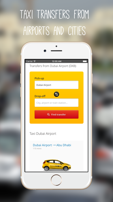 Screenshot #1 pour Dubai Taxi and Car Rental