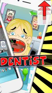 crazy doctor and dentist salon games for kids free iphone screenshot 2