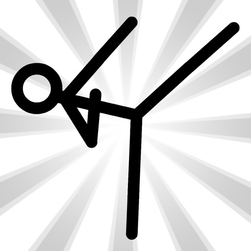 Stickman Sky Jump iOS App