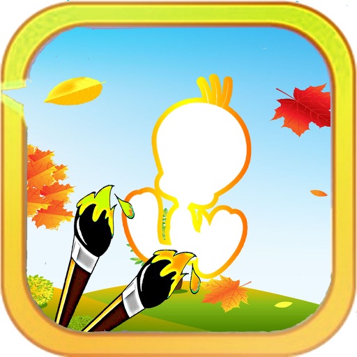 Color Book Game Tweety Bird Edition Icon