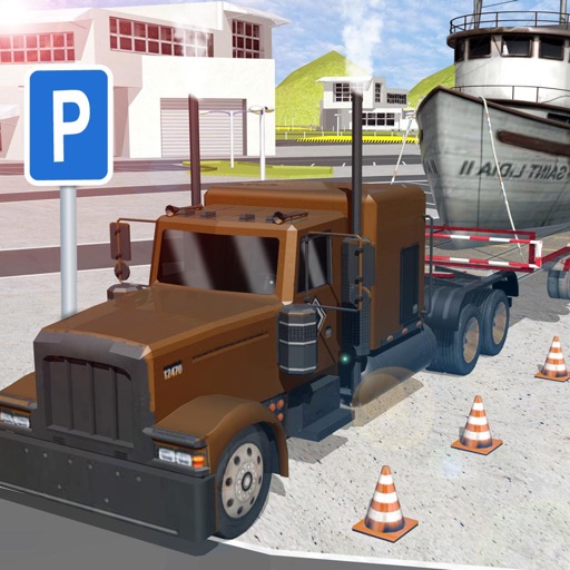 Euro Truck Real Cargo Parking Icon