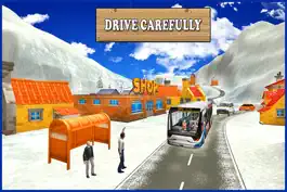 Game screenshot Extreme Snow Bus Driving - Bus Driver Simulator 3D hack