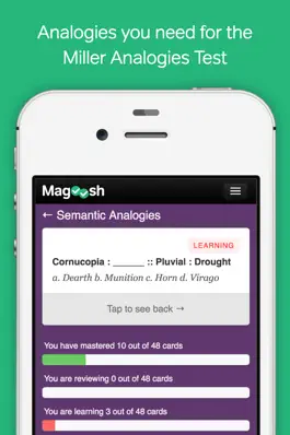 Game screenshot Miller Analogies Test Practice Flashcards mod apk