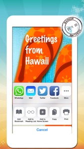 Vacation Greeting Cards - Summer Holiday Greetings, Wallpapers & Messages screenshot #4 for iPhone