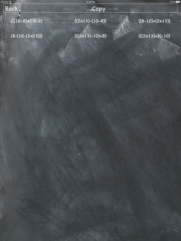 Screenshot #6 pour 24=? - 24 Game solver