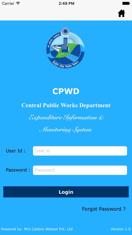 CPWD Exp Reporting System
