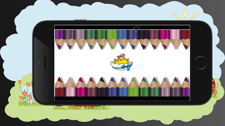 easter coloring book - my game free for children with eggs, happy a rabbits, chickens and chicks - colouring kids For iPhone and iPad
