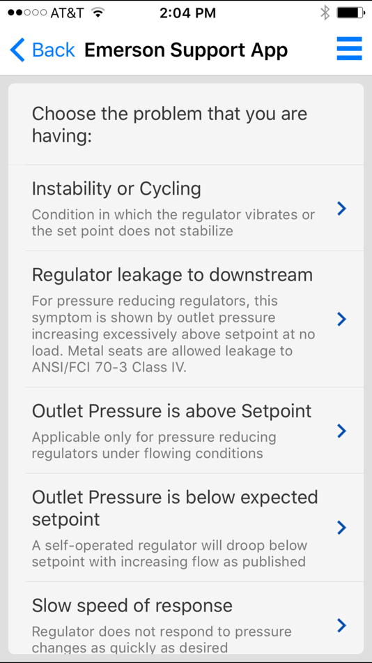 #3. Regulator Support (iOS) By: Emerson Process Management