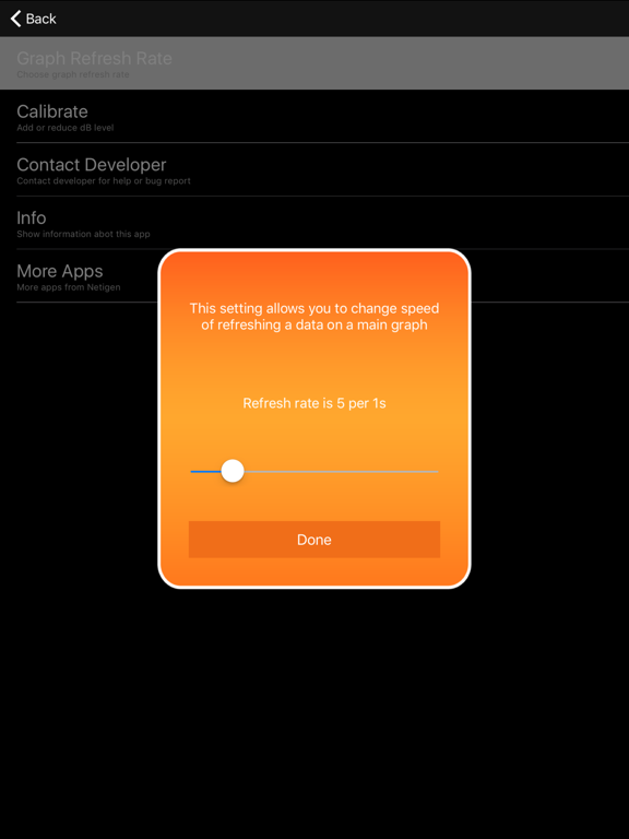 Smart Sound Meter iPad screenshot
