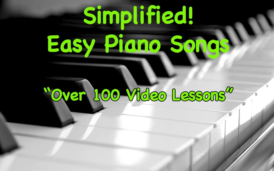 Simplified! Easy Piano Songs - 4.1 - (macOS)