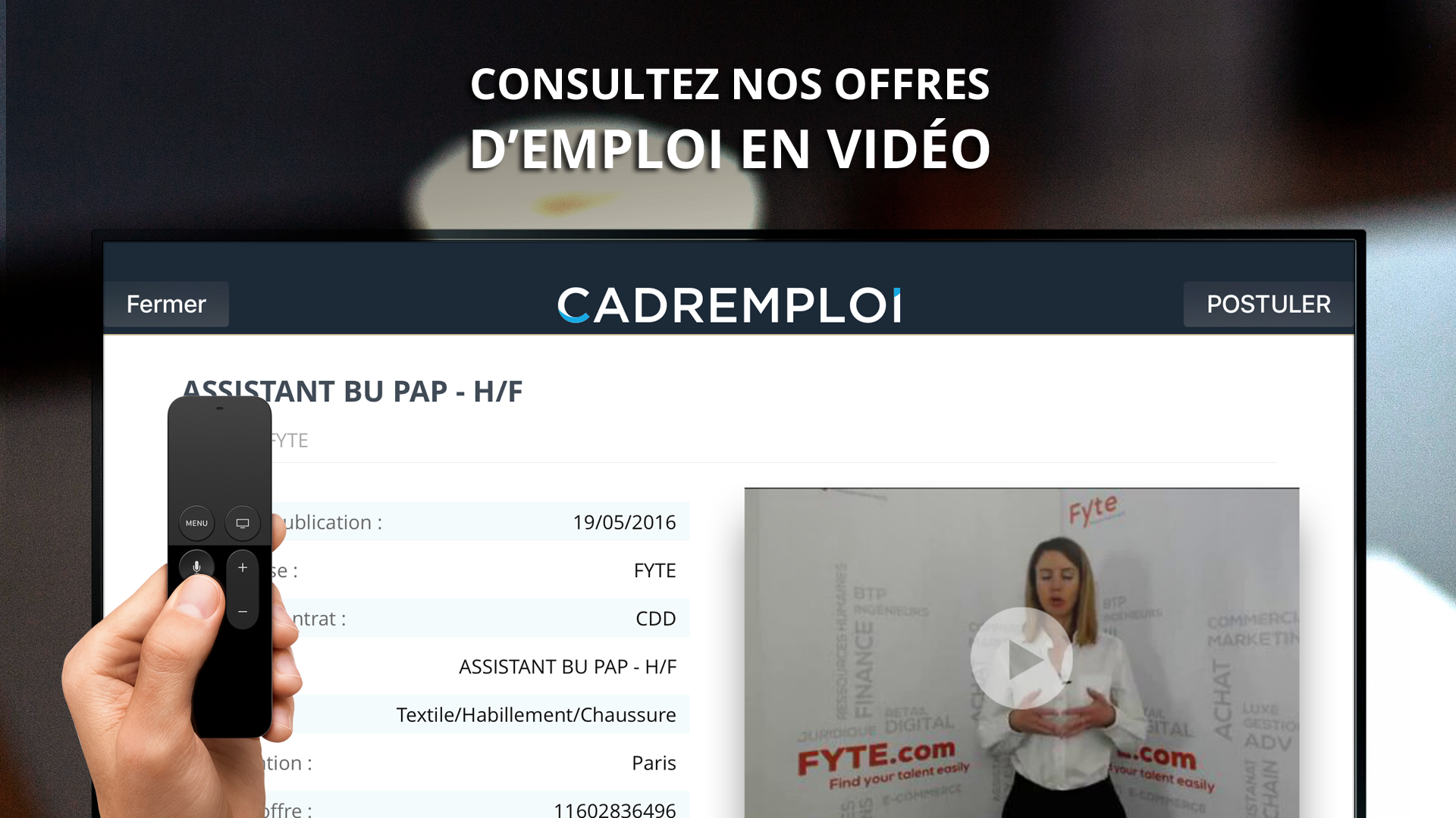 Cadremploi : Offres d’Emploi