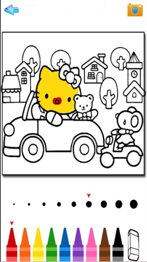 Kitty Coloring Book - Kids Game(圖2)-速報App